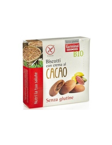 Galletas De Cacao Rellena Sin Gluten Biologicas Germinal