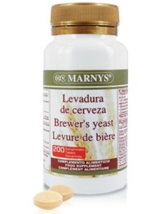 Levadura de Cerveza 200 cáp.