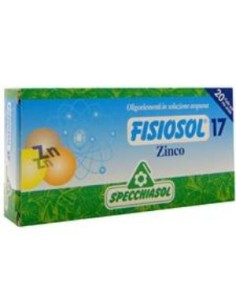 Fisiosol 17 Zinc 20amp.