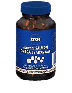 Salmón + Omega + Vitamina E...