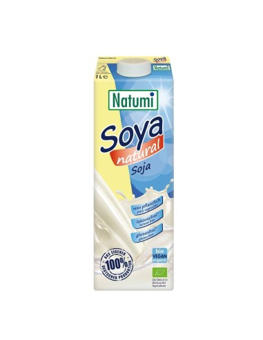 Bebida vegetal de soja biologica 1L....