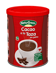 Cacao polvo taza