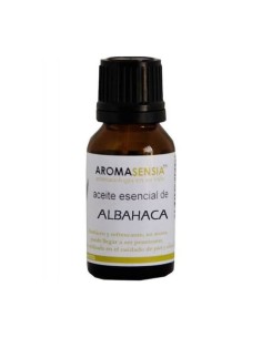 Aceite esencial de albahaca de Aromasensia, 15 mililitros