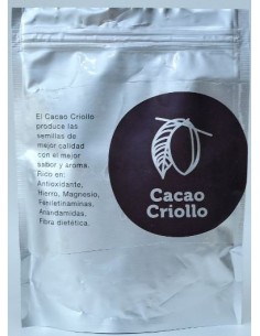 Cacao criollo organico trozos