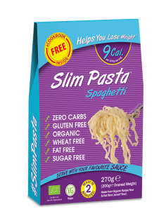 Slim pasta spagueti eat water