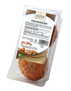 Pan de hamburguesa sin...