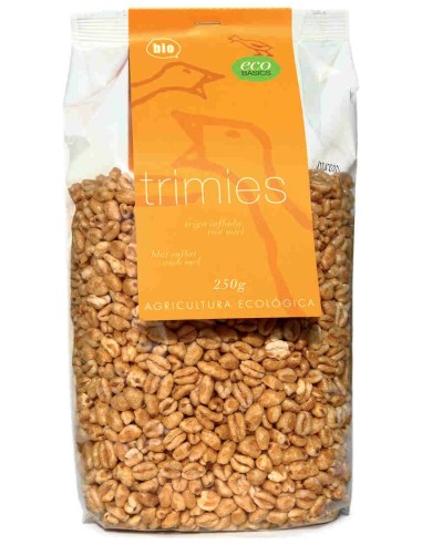 Cereales de trigo hinchado con miel de Eco Basics, 250gr