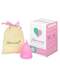 Copa menstrual rosa S mimacup