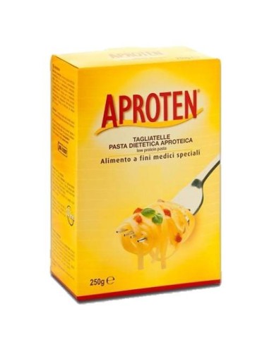 Tallarines pasta baja en proteínas de Aproten, 250 gramos