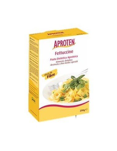 Fetuchini pasta baja en proteínas de Aproten, 250 gramos