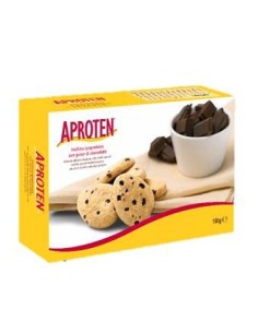 Galletas gocce con chocolate bajas en proteínas de Aproten, 180 gramos