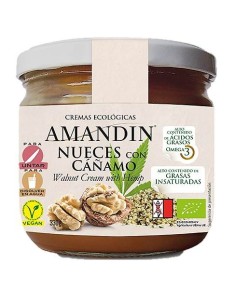 Crema de nueces con cáñamo...