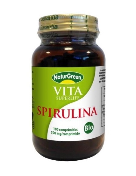 Comprimidos ESPIRULINA BIO 500 mg