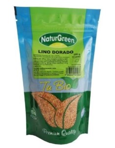 Semillas de lino dorado bio de Natur-green, 250 gr