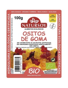 Gominolas ositos bio sin...