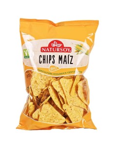 Chips de maiz natursoy 125gr.