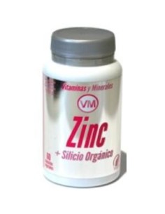 Zinc + silicio 60cap.