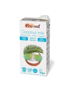 Leche de coco sin azucar...