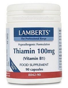 Tiamina 100 mg 90cap