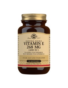 VITAMINA E 400IU (268mg)...