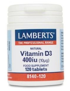 Vitamina D3 400 UI 120 tableta