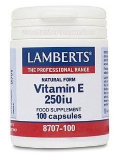 Vitamina E Natural 250UI 60cap