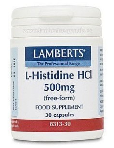 L-Histidina HCI 500mg 30...