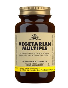 Multivitamínico vegetariano...