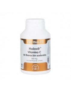 Holovit vitamina C de liberación sostenida de Equisalud, 180 comprimidos