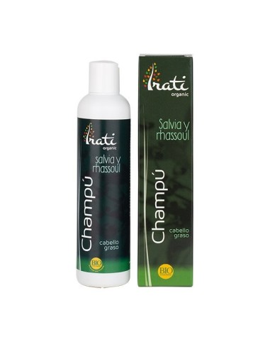 Champú para cabello graso BIO de Irati Organic, 250 mililitros