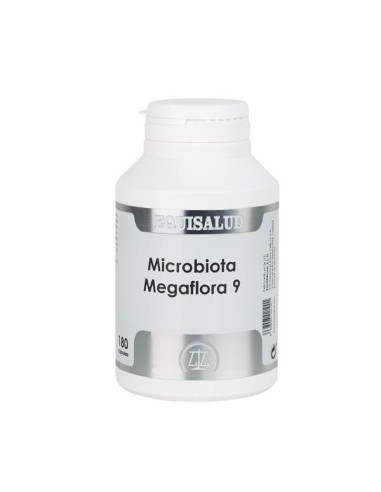 Microbiota Megaflora 9 de Equisalud,180 cápsulas
