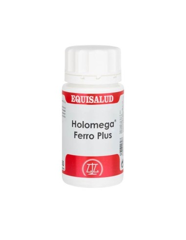 Holomega Ferro Plus Equisalud, 50 cápsulas
