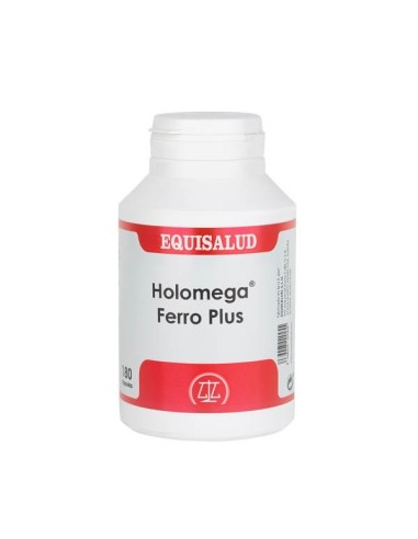 Holomega Ferro Plus Equisalud, 180 cápsulas