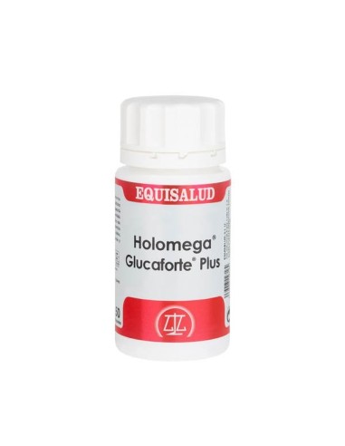 Holomega Glucaforte Plus de Equisalud, 50 cápsulas