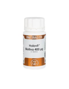 Holovit biotina 400µg de Equisalud, 50 cápsulas
