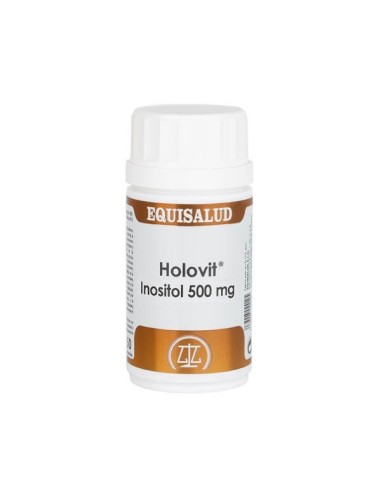 Holovit Inositol 500 miligramos de Equisalud, 50 cápsula