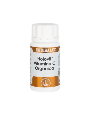 Holovit Vitamina C Orgánica de Equisalud, 50 cápsulas