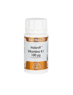 Holovit Vitamina K1 100µg de Equisalud, 50 cápsulas