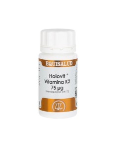 Holovit Vitamina K2 75µg de Equisalud, 50 cápsulas