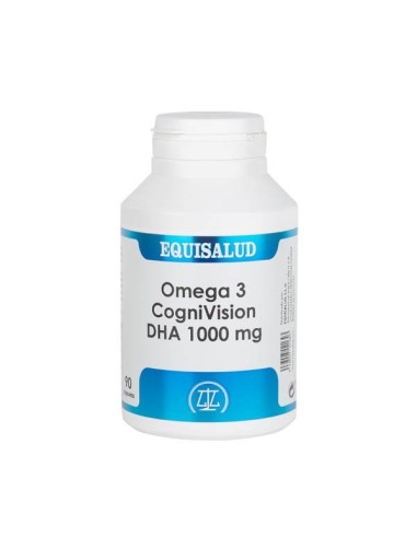 CogniVisión Omega 3 con DHA de Equisalud, 90 perlas