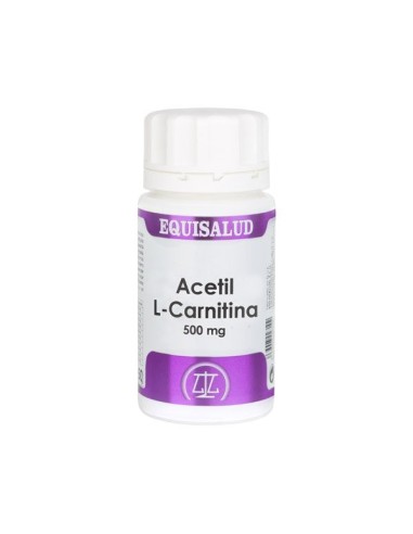 Acetil L-Carnitina de Equisalud, 50 cápsulas