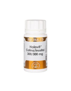 Holovit Colina/Inositol 300/300 mg de Equisalud, 50 cápsulas