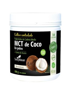 MCT de coco polvo 150gr.