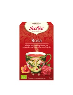 Rosa infusión 17 und. Yogi tea