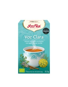 Infusión voz clara de yogi tea