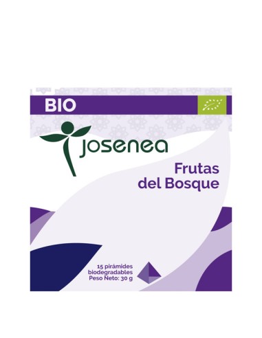 Frutas del bosque de Josenea, caja de 15 pirámides