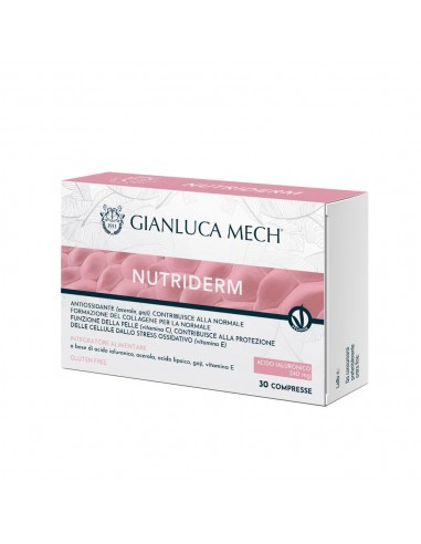Nutriderm de Gianluca Mech, 30 comprimidos