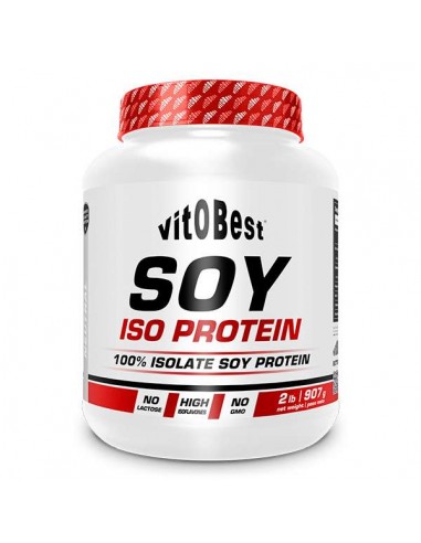 Soy iso protein 100% isolate 2 LB 907 gr neutro