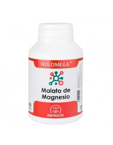 Holomega Malato de Magnesio de Equisalud, 180 cápsulas