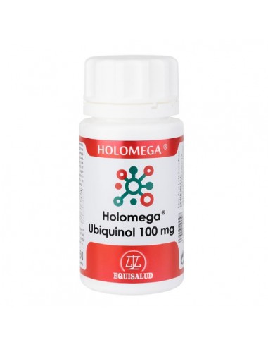 Holomega Ubiquinol 100 mg de Equisalud, 50 perlas